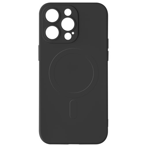 Funda de silicona con MagSafe para el iPhone 15 - Negro - Apple (ES)