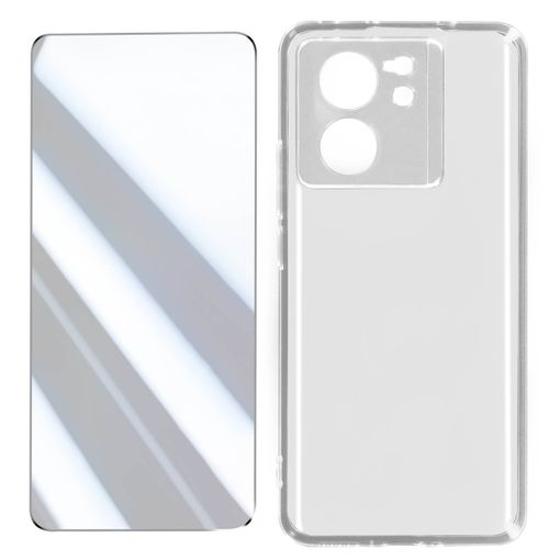 Funda Silicona Xiaomi 13t Y 13t Pro Cristal Templado 2.5d Transparente  Biselado con Ofertas en Carrefour