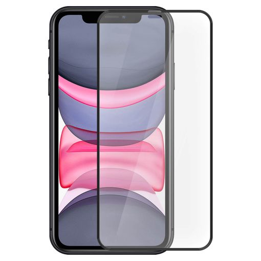 Cristal Templado Iphone 11 Patrón Guía Muvit - Marco Negro con Ofertas en  Carrefour