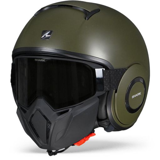 Casco De Moto Shark Street Drak Blank Kma con Ofertas en Carrefour