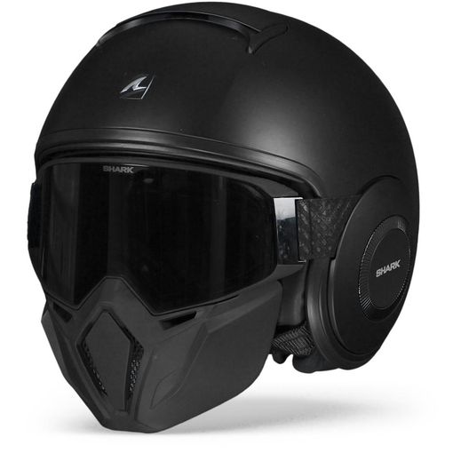 Casco De Moto Shark Street Drak Blank Kma con Ofertas en Carrefour