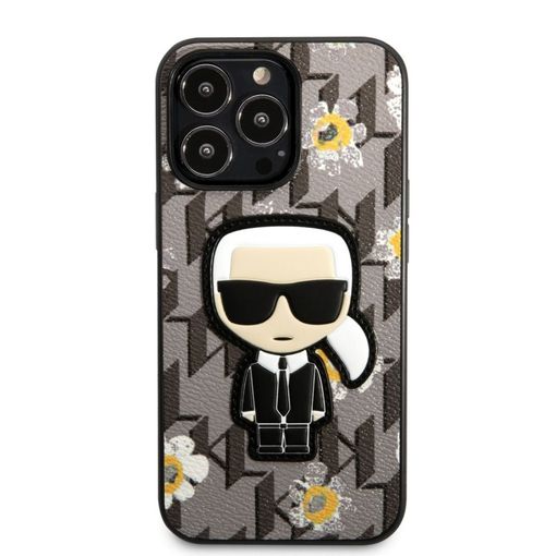 Funda Silicona Karl Lagerfeld diseño cara de Karl para Apple