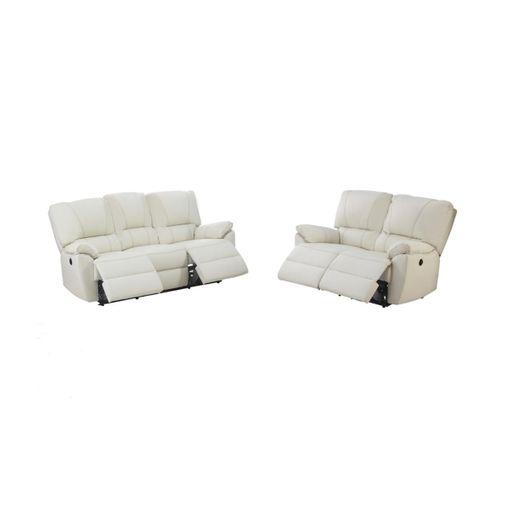 Sofa Chaise Longue Lodurr Izquierda Crudo Tejido Con Sistema Acualine 4  Plazas 294x160 Cm Tanuk con Ofertas en Carrefour