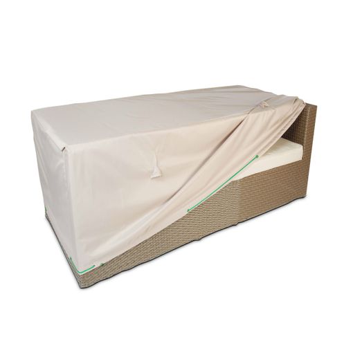 Funda Para Sofá 130 X 75 X 60 Cm De Poliéster Topo