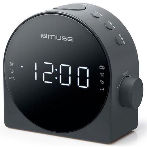 Muse M-15 Gl Negro / Radio Despertador De Estantería con Ofertas