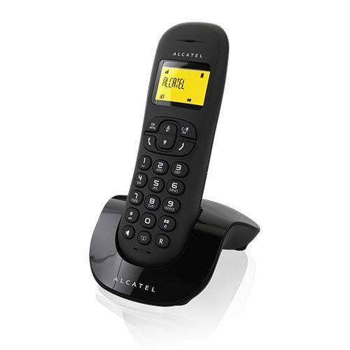 Teléfonos Fijos Inalámbricos y de Sobremesa - Alcatel F860 EU Black / Teléfono  inalámbrico ALCATEL, Negro