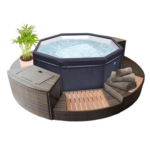 Spa Hinchable Octopus Netspa 4 Plazas con Ofertas en Carrefour