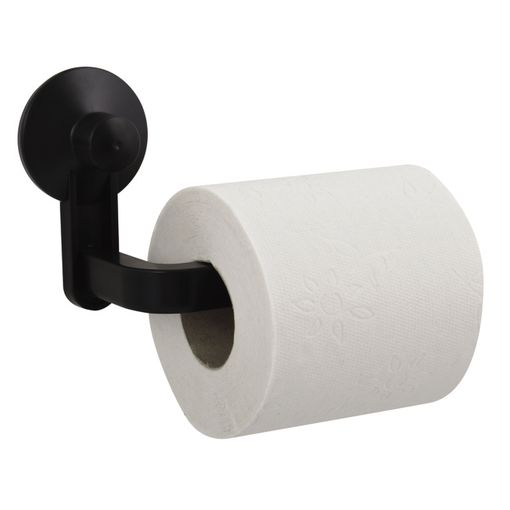 Porta Papel Higienico Negro