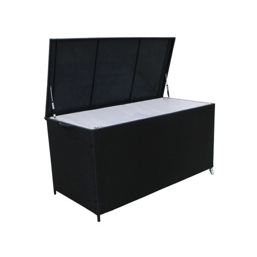 Baúl De Jardín Victor Xl - - 170 X 82 X 86 Cm - Negro