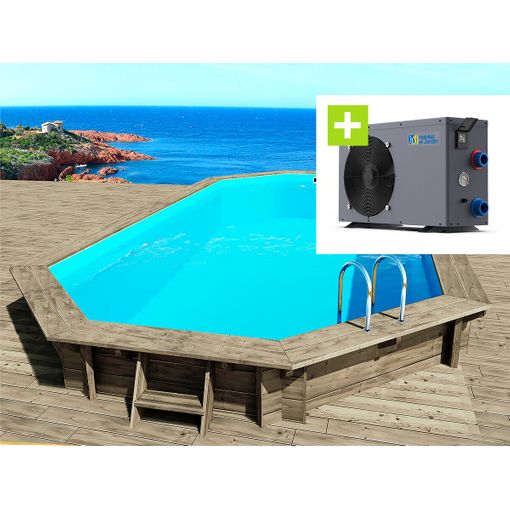 Piscina Rectangular De Madera toledo - 3.00 X 2.00 X 0.71 M con Ofertas  en Carrefour