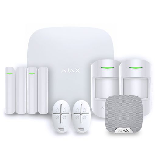 Ajax Starterkit Plus Alarma Casa Blanca - Kit 9 con Ofertas en Carrefour