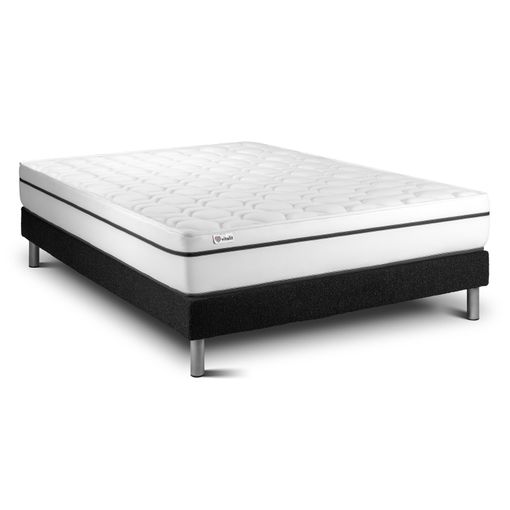 Cama Plegable con Colchón DROM - Azul