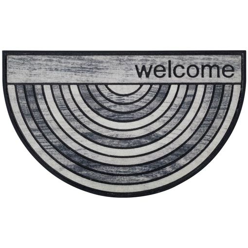 Felpudo semicircular welcome