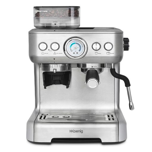 Cafetera Para Espresso Expro980 Con Molinillo Integrado, 1620w, 20 Bares  H.koenig con Ofertas en Carrefour