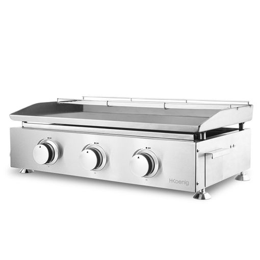 Plancha De Gas De 2 Fuegos H.koenig Plx820 con Ofertas en Carrefour