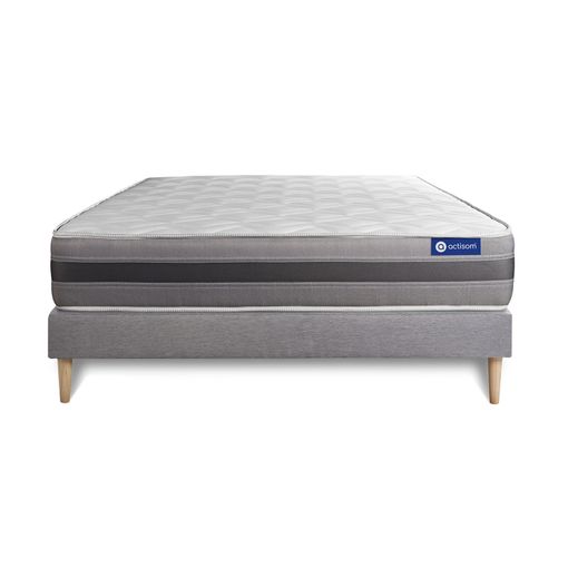 Cama Completa - Colchón Flexitex + Somier Lama Ancha + 4 Patas De 26cm,  80x190 Cm con Ofertas en Carrefour