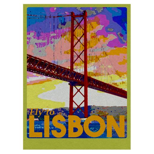 Viajes - Póster De Firma - Póster De Pared - Formato - Papel Mate Art 270 Gr - Diseño Lisboa1 - 60x80 Cm con Ofertas en Carrefour | Ofertas Carrefour Online