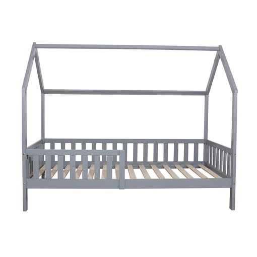 Maison Exclusive Estructura de cama infantil con cajones madera negro 90x190  cm