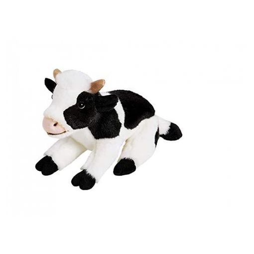 Vaca de peluche de pie color negro y blanco XXL, Animal de peluche, Los  mejores precios