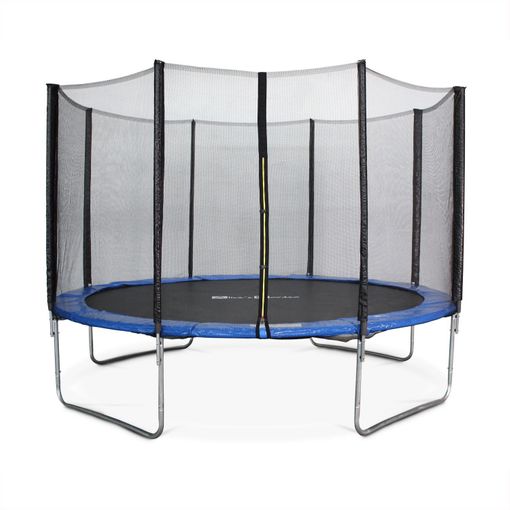 Cama Elástica Infantil Zonekiz Acero Pp Pe Pvc 122x122x97 Cm Azul con  Ofertas en Carrefour