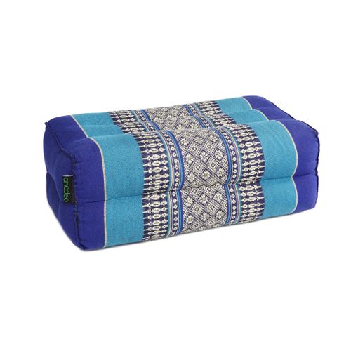 Standard - Cojín Zafu Estándar Para Yoga Y Meditación - Kapok 100% Natural  De Alta Densidad - Comodidad Y Firmeza - Estabilidad Del Asiento - Azul  Océano - X1 con Ofertas en Carrefour