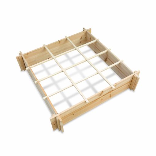 Huerto Cuadrado 90x90, Huerto De Madera -escanda