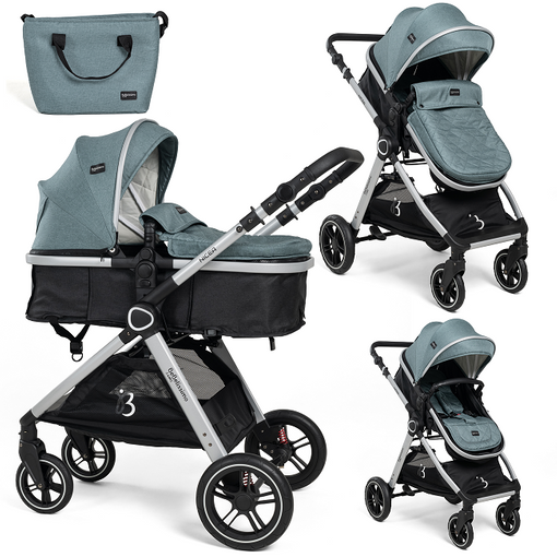 Carrito De Bebé 2 Piezas Daisy Lorelli Gris con Ofertas en Carrefour