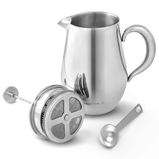 Cafetera Italiana De Acero Inoxidable 6 Tazas 300 Ml con Ofertas en  Carrefour