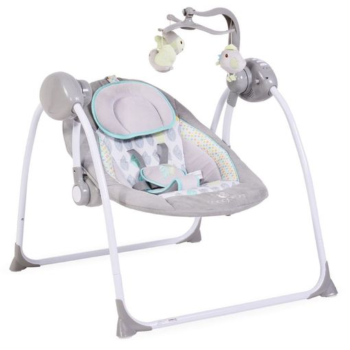 Hamaca Eléctrica Para Bebés Baby Swing Capuccino con Ofertas en Carrefour