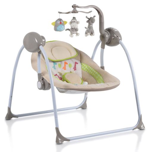 Hamaca Eléctrica Para Bebés Baby Swing Capuccino con Ofertas en