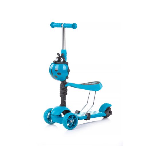 Patinete Niños 3 A 6 Años Scooter Plegable Y Ajustable Color: Azul con  Ofertas en Carrefour