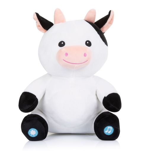 Peluche Musical Y Lámpara De Noche Para Bebés Recién Nacidos Cow con  Ofertas en Carrefour