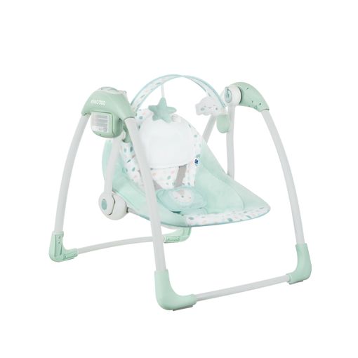 Hamaca Eléctrica Para Bebés Baby Swing Grey con Ofertas en Carrefour