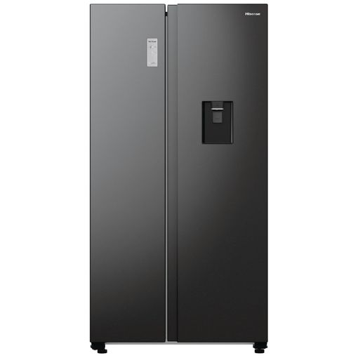 Frigorífico Americano - Hisense RS711N4WCE, No Frost, 547 litros, 1.78  metros, Inox