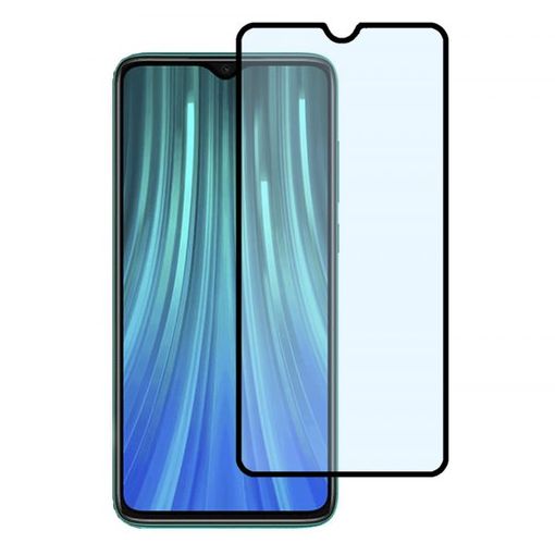 Protector de Pantalla para Xiaomi Redmi Note 9 PRO Negro cristal templado 3D