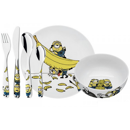 Wmf Juego De Cubiertos Infantiles De 4 Piezas Minions. - 1288086040 con  Ofertas en Carrefour