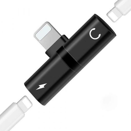 Actecom Adaptador 8 Pin Compatible Con Iphone Carga Y Audio