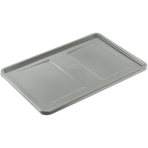 Caja De Almacenaje Plástico Keeeper Lotta 40 X 28 X 25 Cm Gris con