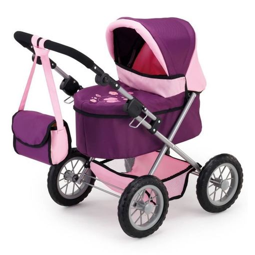 Cochecito De Paseo Bayer Para Muñeca De Ciruela De Moda, Ajustable