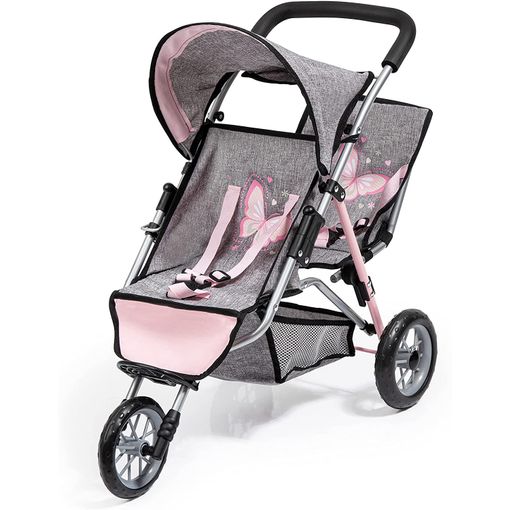 Bayer Design- Silla Gemelar De Muñecas Jogger Azul/rosa (26554aa) con  Ofertas en Carrefour