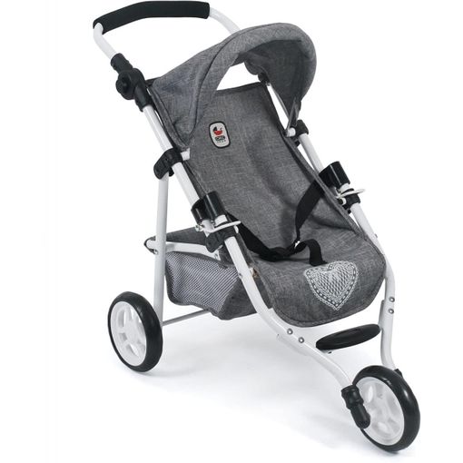 Cochecito Lola Para Muñeca Gris Jeans