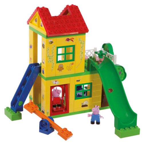 PEPPA PIG- CASA BLOQUES CONSTRUCCION