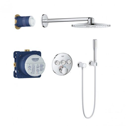 Panel De Ducha Con Mezclador Termostático Rainshower Grohe con Ofertas en  Carrefour