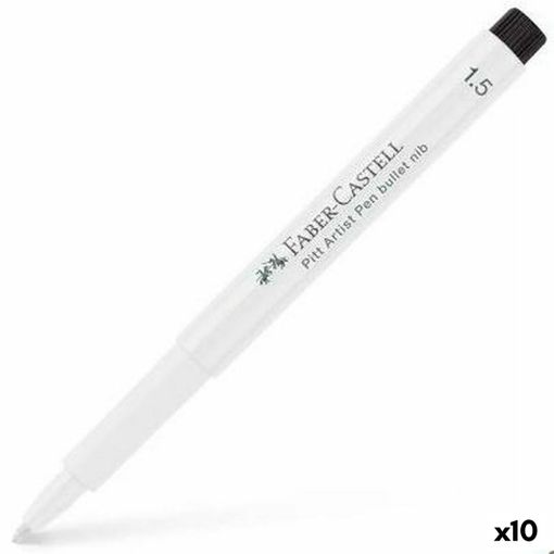 Rotulador Permanente Faber-castell Pitt Artist Blanco (10 Unidades) con  Ofertas en Carrefour