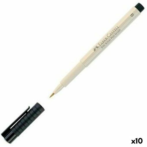 Rotulador Permanente Faber-castell Pitt Artist Blanco (10 Unidades) con  Ofertas en Carrefour