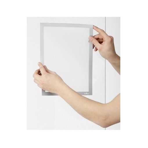 Marco porta anuncios q-connect din a4 marco de aluminio 24x32,7x1,2 cm