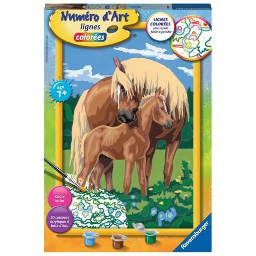 Arte De Números - Grande - Caballos Orgullosos - Ravensburger con Ofertas  en Carrefour