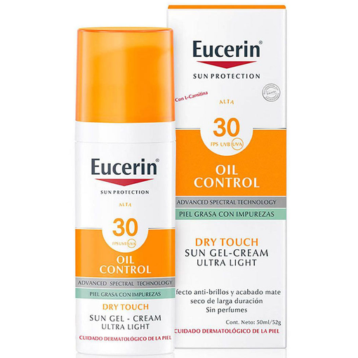 Eucerin Sun Protection Oil Control Dry Touch Gel Crema 50 Ml con Ofertas en  Carrefour