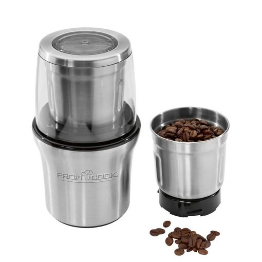 Molinillo Café Eléctrico, Especias, Semillas, 40 G Café 20 Tazas Café,  Cuchillas Acero Inox. Blanco 120w Bomann Ksw 446 Cb con Ofertas en  Carrefour