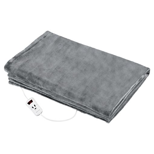 Manta Microflan 220x240 Cm Gris con Ofertas en Carrefour